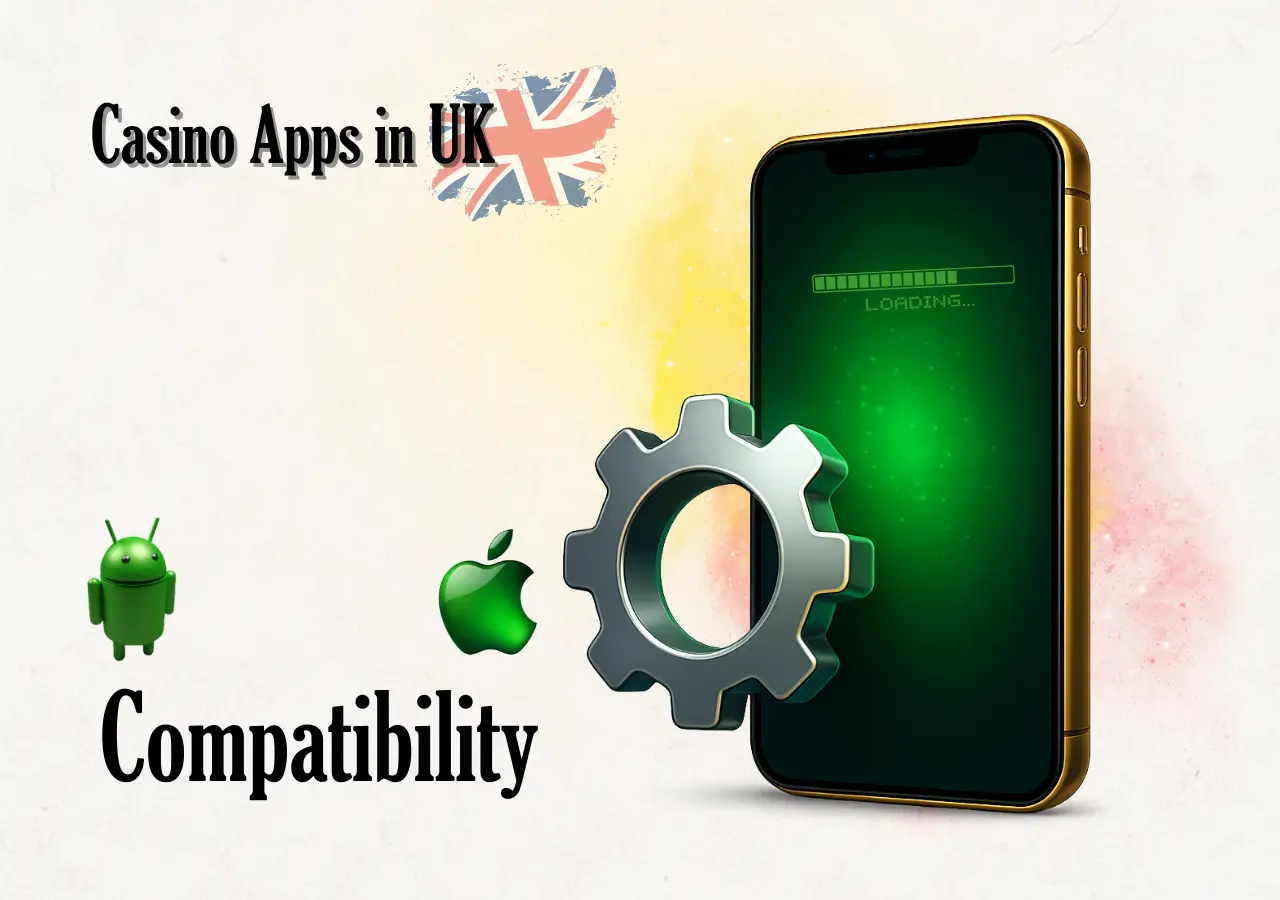 Mobile gambling performance depends on device requirements and free storage